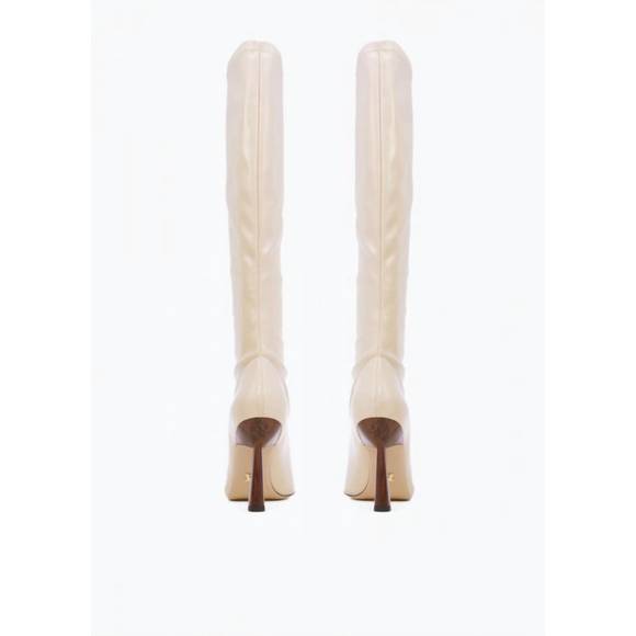 NEW LOLA CRUZ naf tall stretch boot in nude - Picture 2 of 3